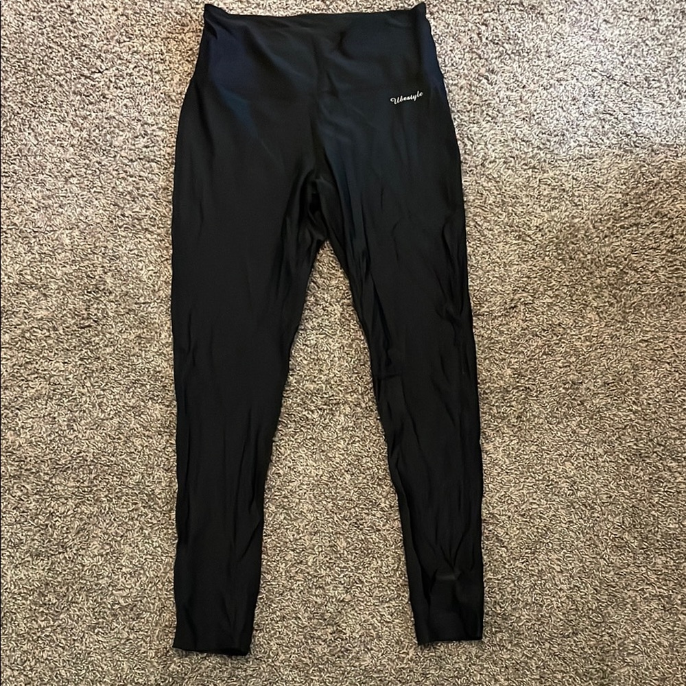 Black Swim Leggings